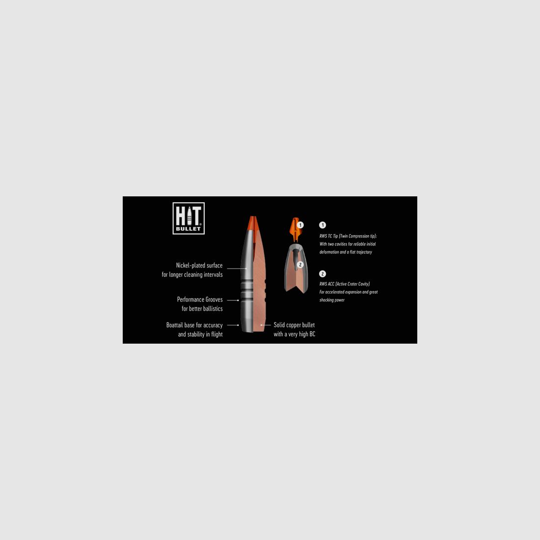 RWS HIT .22 Hornet 2.6g, image 4 sur 4