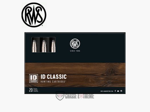 20 Munitions RWS ID Classic 198gr Cal 8X57 Jrs