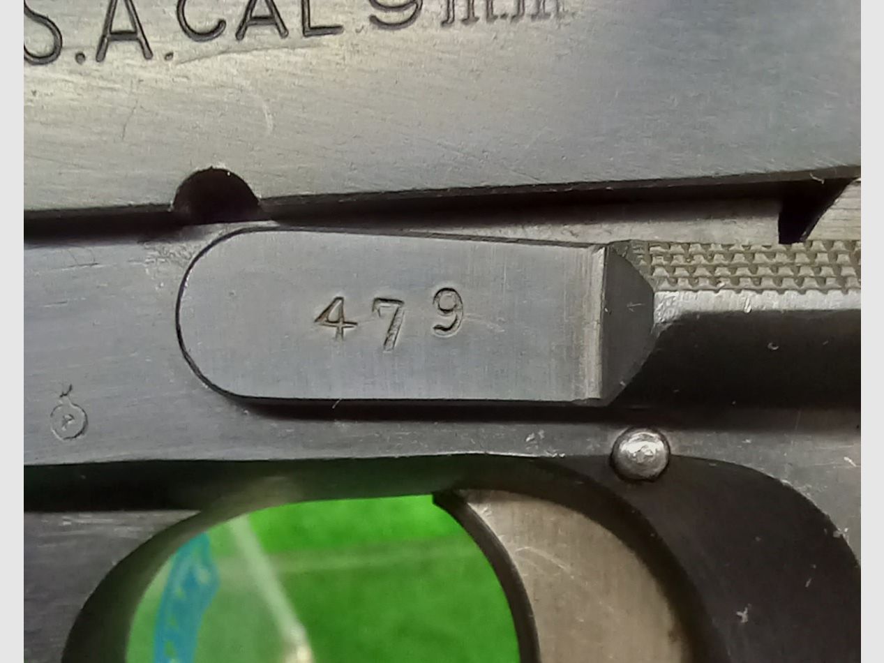 Star B Polizei Niedersachsen 9mm Luge. Patrone 08