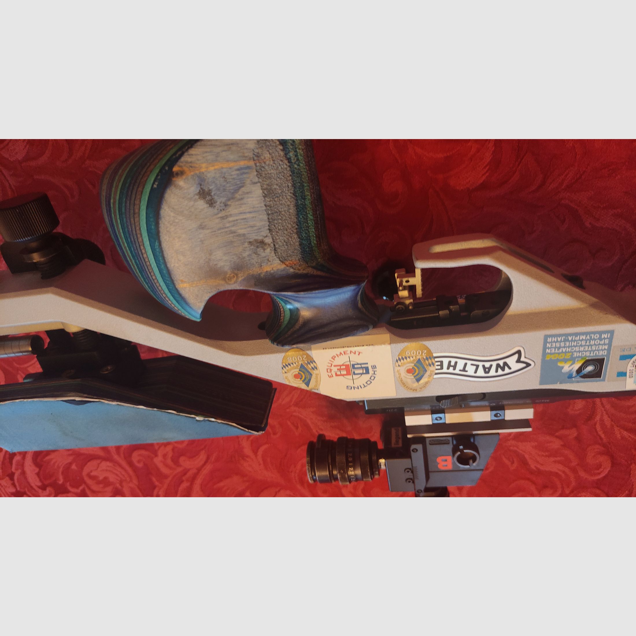 Walther KK 200 Super Match gebraucht mit umfangreichem Zubehör