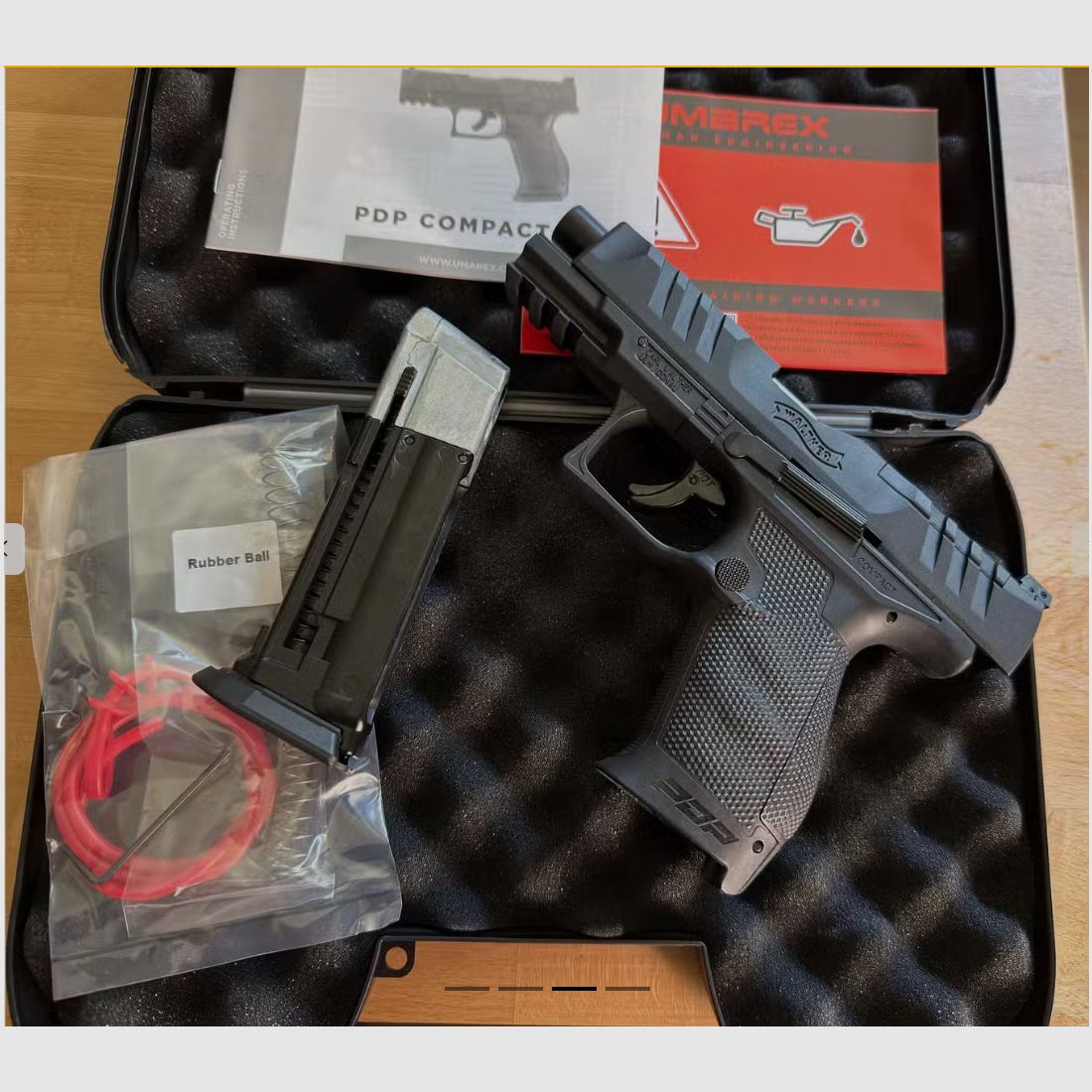Umarex Walther PDP Compact 4" T4E .43 | Neuwertig und unbeschossen