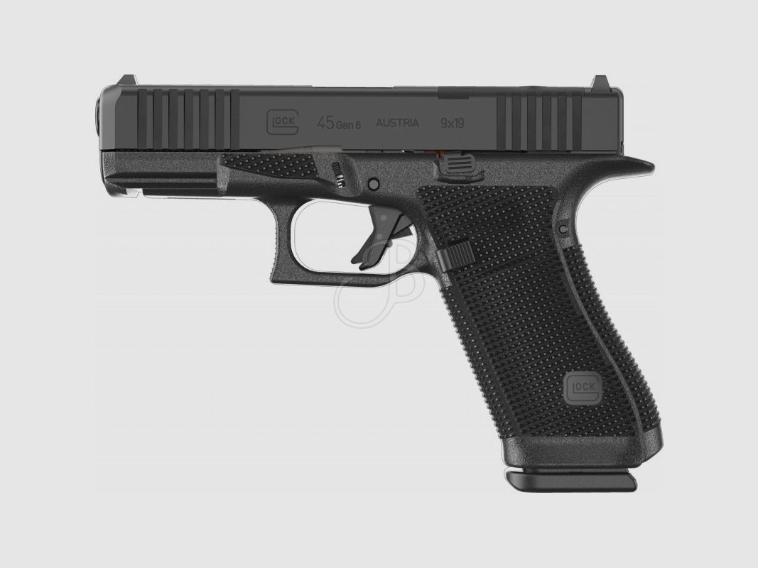 GLOCK PISTOL G45 GEN6 C9 LUGER, image 1 of 2