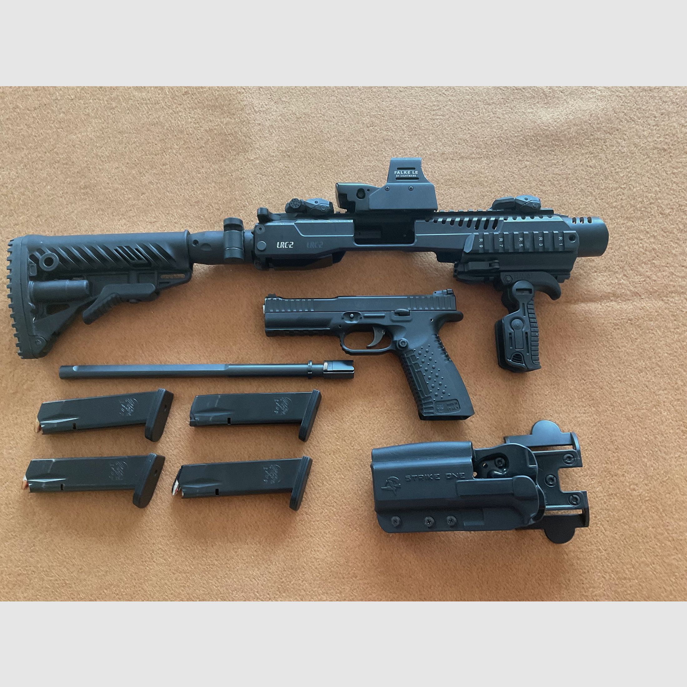 Pistole 9mm Mit KarabinerKit