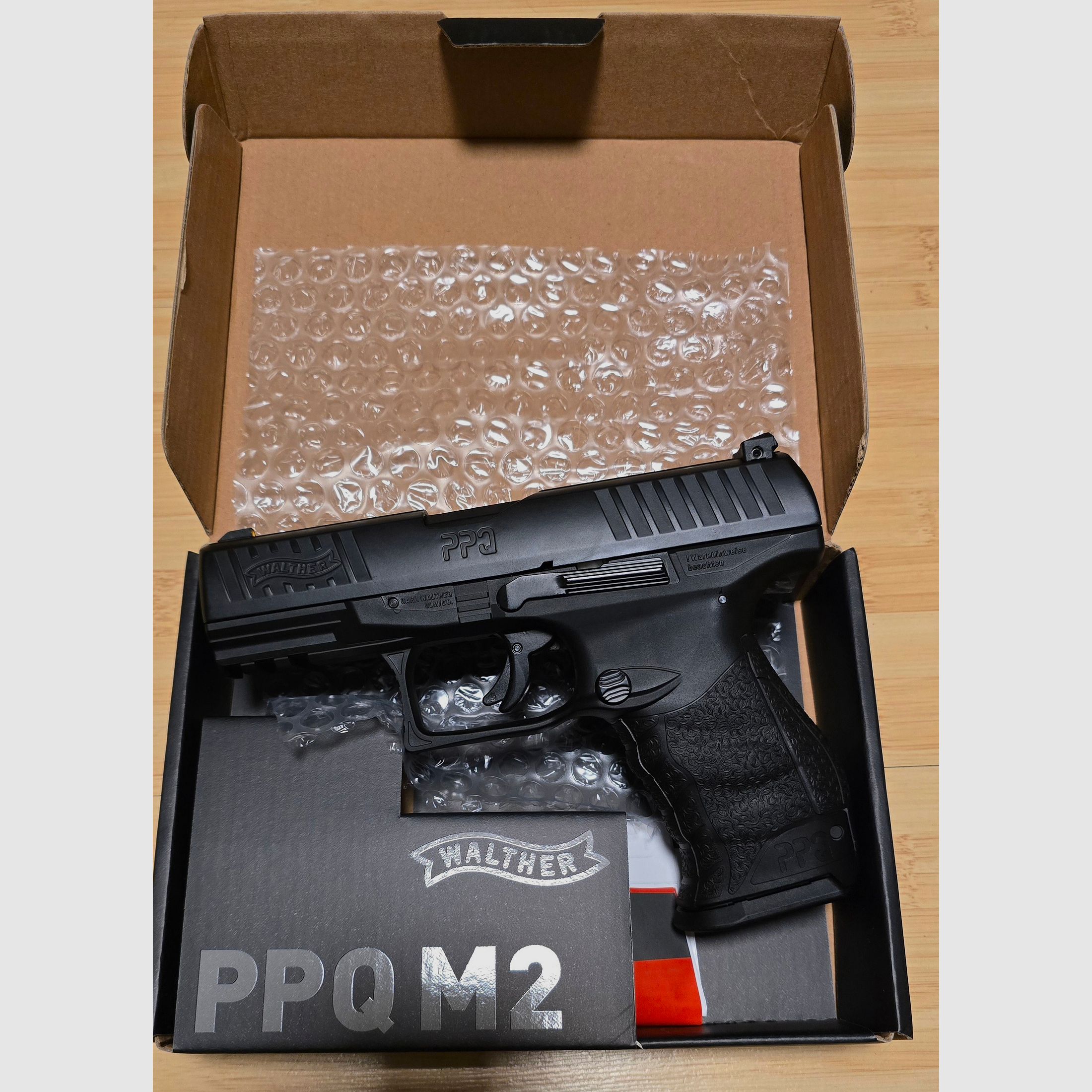 Walther PPQ CO2 pistola 4,5 mm Diabolo