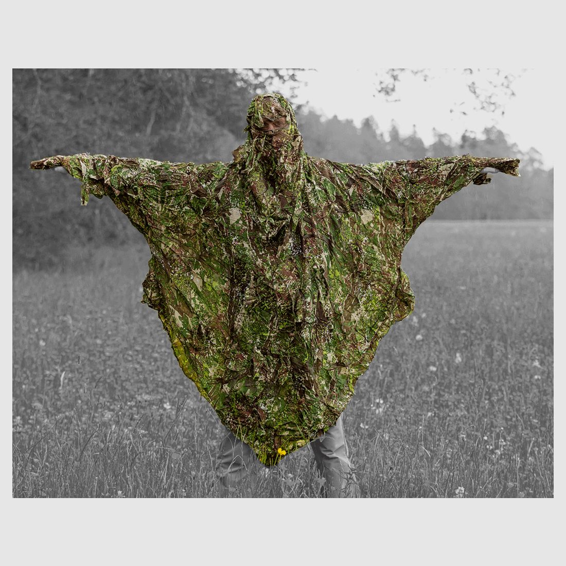 GHOSTHOOD - Tarn suit Ghost-Hoodie