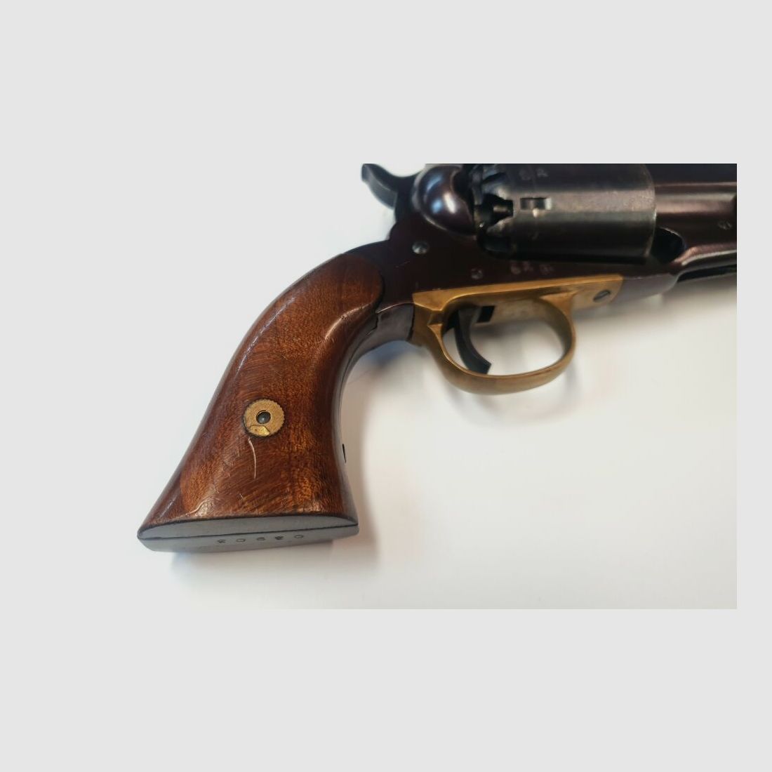 unbekannt Perkussionsrevolver Wike Remington New Army -.44 Black Powder, ohne Korn