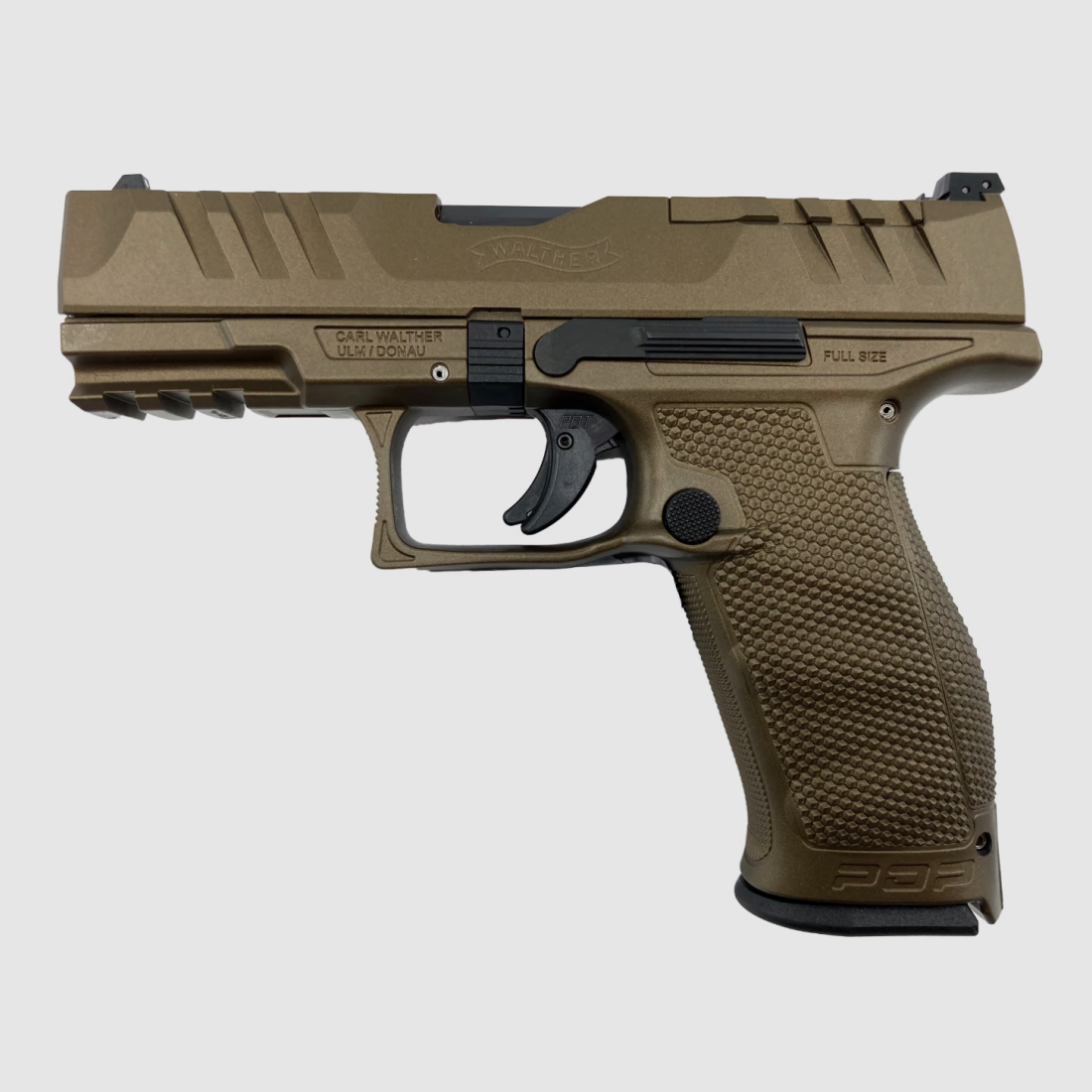 Walther PDP FS 4.5", Kal. 9mm Para Bronze, H-148 Cerakote Burnt Bronze
