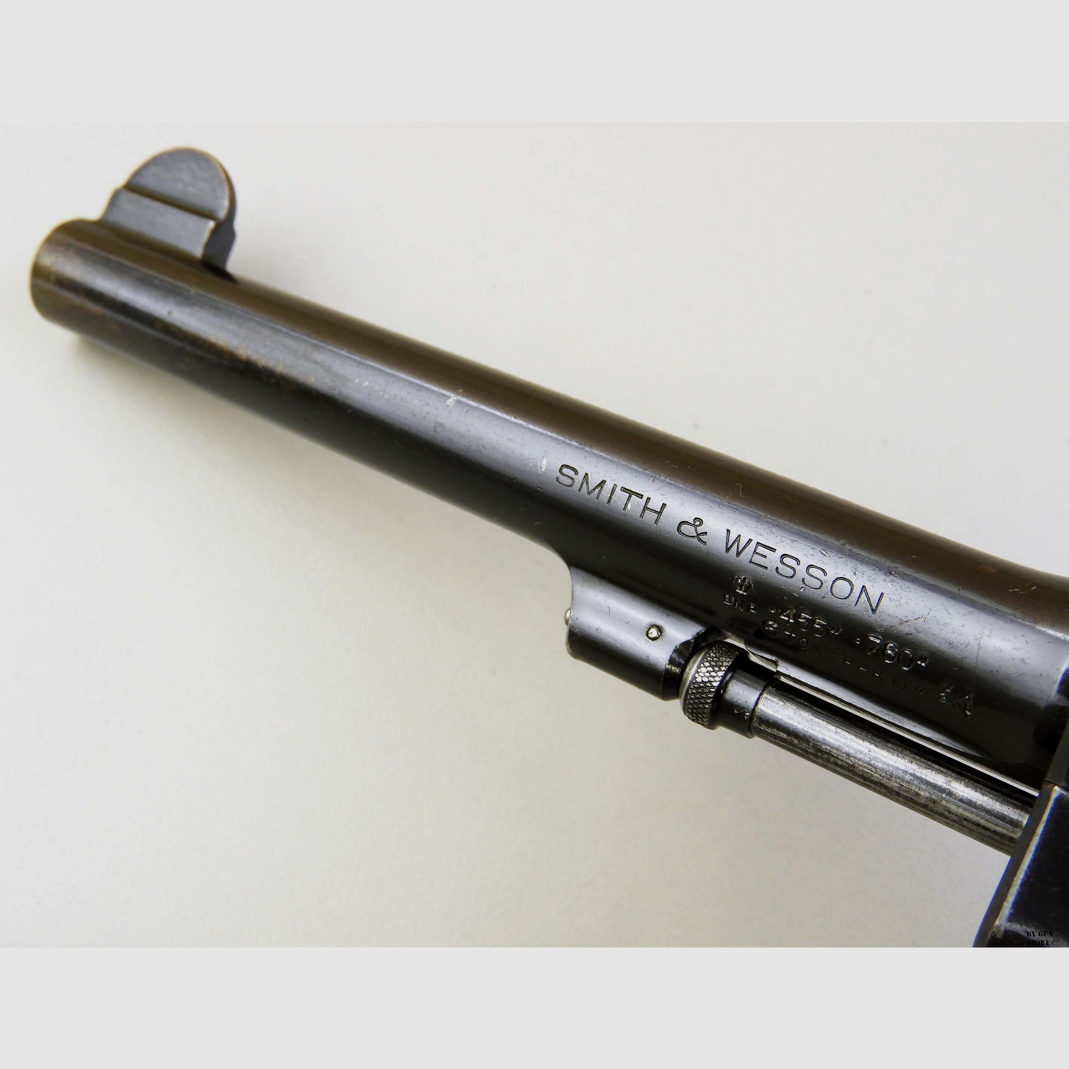 Revolver Smith & Wesson mod. Mark I Hand Ejector Kal. 455 matr. 24753, Bild 4 von 10