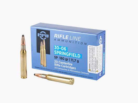 Amunicja PPU .30-06 SPRG. SP 11,7g/180GR
