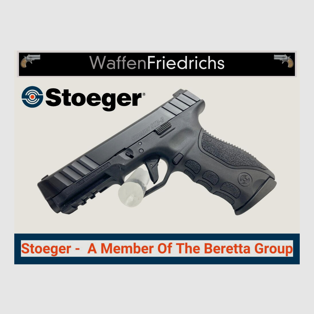 STOEGER STR-9 Pronto per ottiche - Waffen Friedrichs
