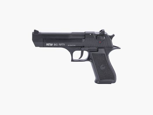 Retay Big Fifty Schreckschuss Pistole 9 mm P.A.K Black