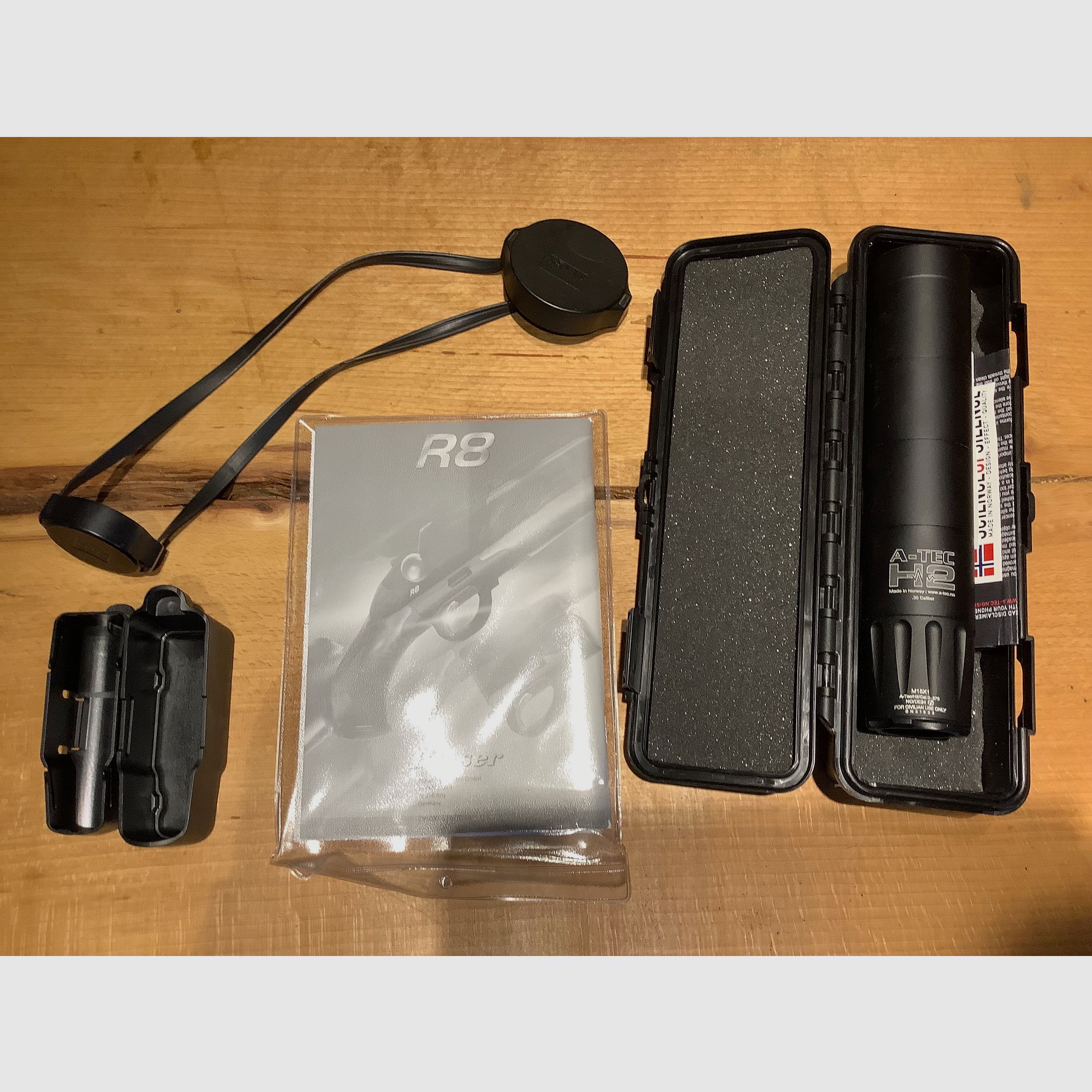 Blaser R8 Links Prof.Success Komplettpaket Schalldämpfer Zeiss