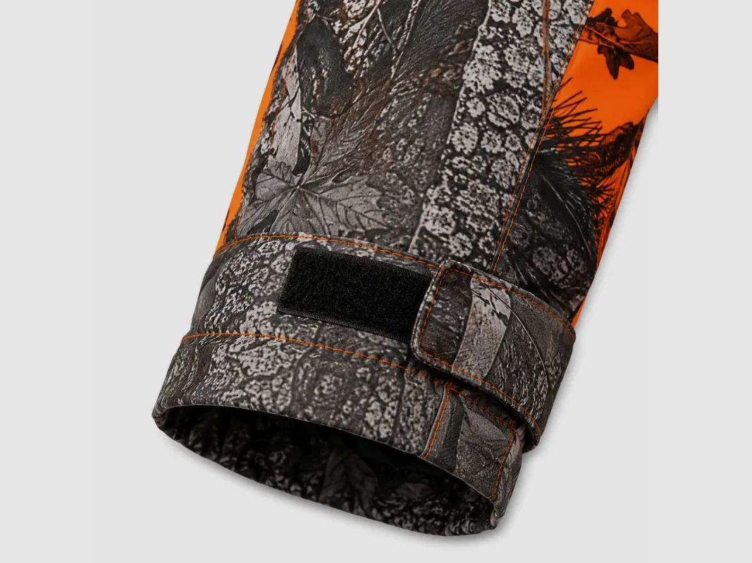 Warm Hunt 4 Kapuzenjacke warm camo orange M bis 3XL, Bild 12 von 17
