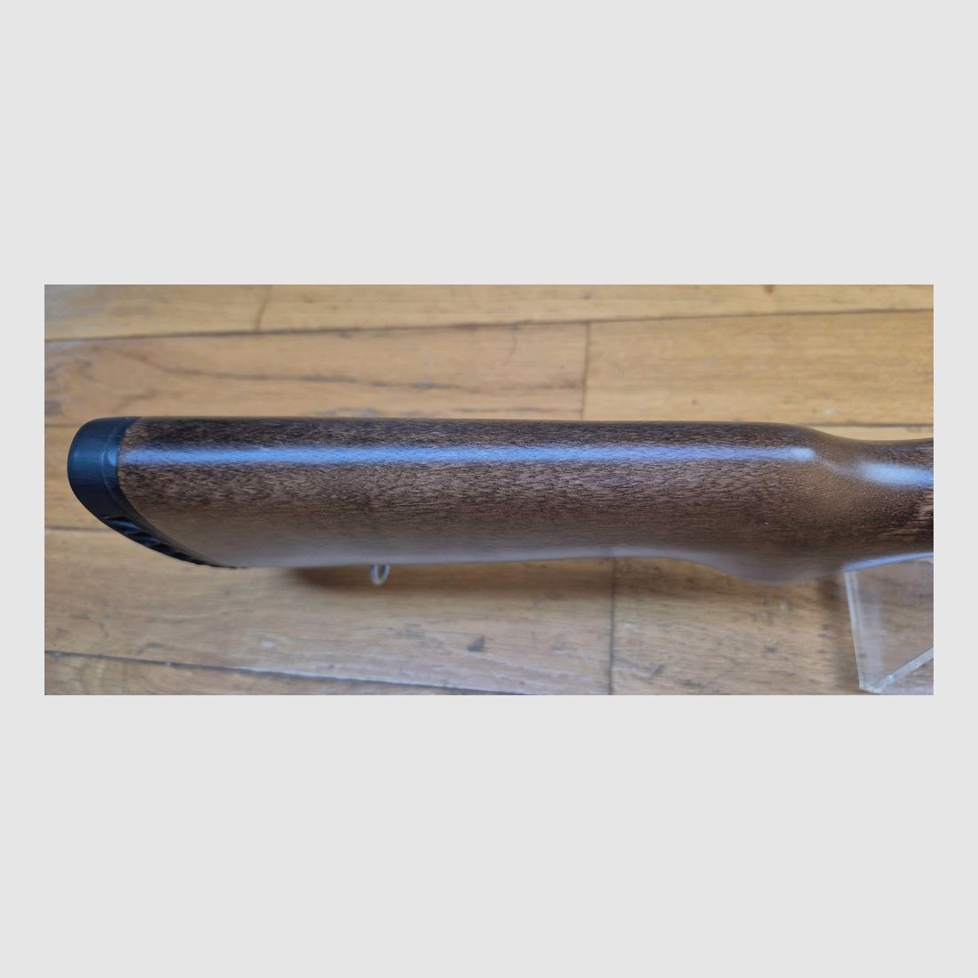 Zeer mooi pompgeweer Winchester Model 1300 – Zeldzame roestvrijstalen versie « Security Police » – Kal. 12/76 – Volledig satijn afgewerkt roestvrij staal (chroom op roestvrij staal) – Mechaniek en hout in perfecte staat – Vuurwapen in bijna nieuwe staat – TBE++, afbeelding 18 van 34