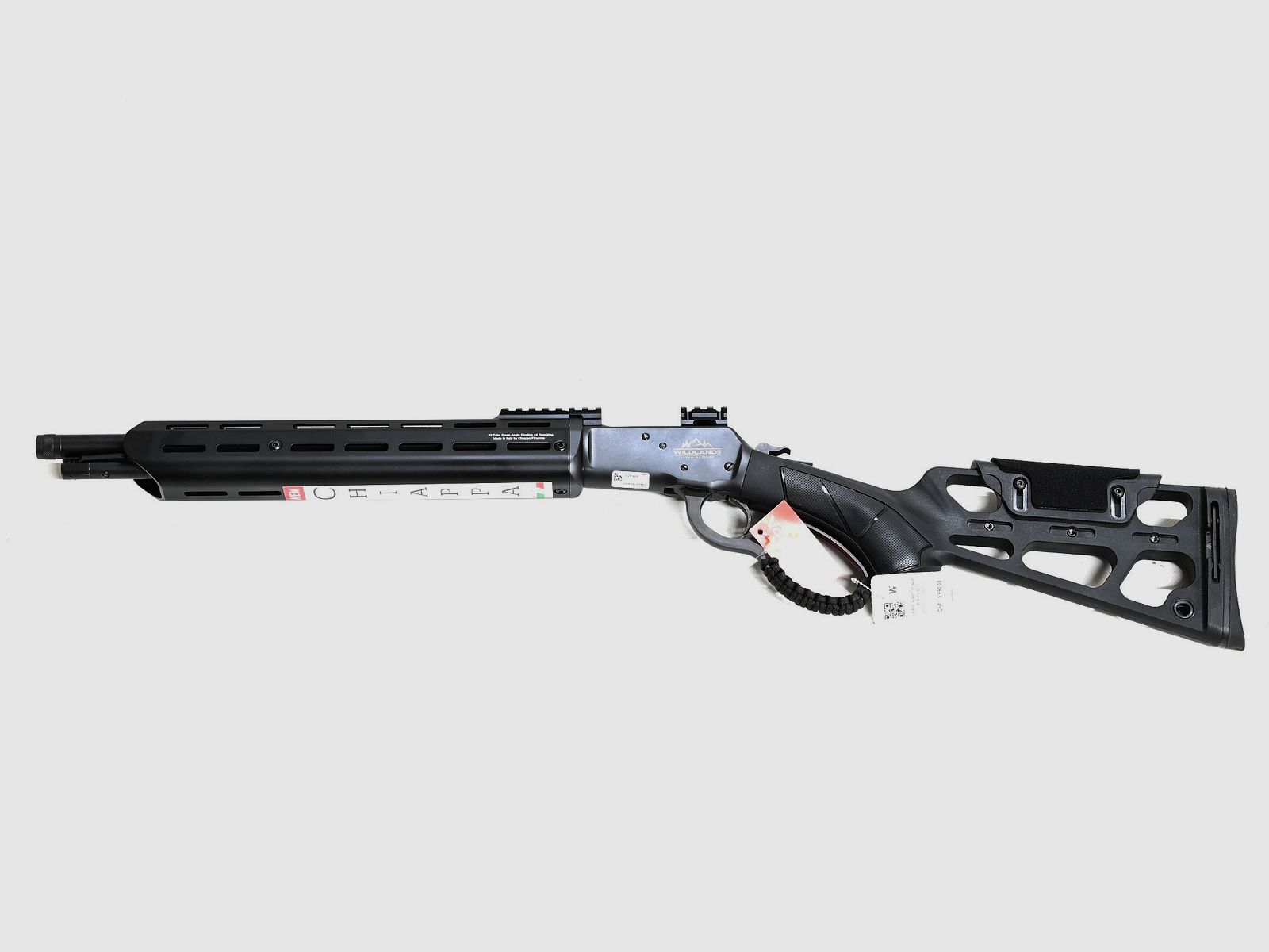 UH carabine à verrou Chiappa 92 Wildland T.D., bleue, .44 Mag., canon de 16,5", démontable, rail Picatinny, image 2 sur 2