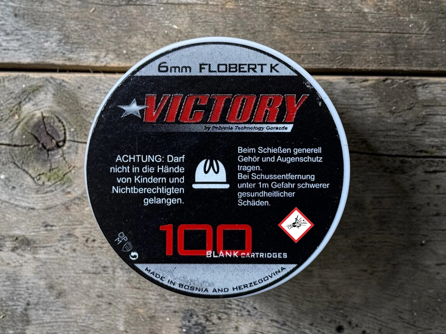 Victory Platzpatronen Kal. 6mm Flobert