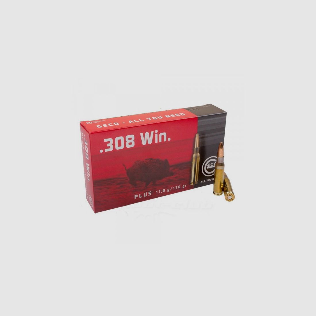 GECO PLUS .308WIN - 170GRS. - 20 SCHUSS