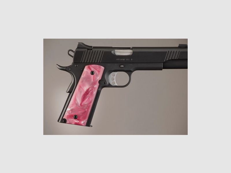 Hogue Griffschalen mit Perlmutt-Effekt für Colt Govt. 1911, Bild 5 von 5