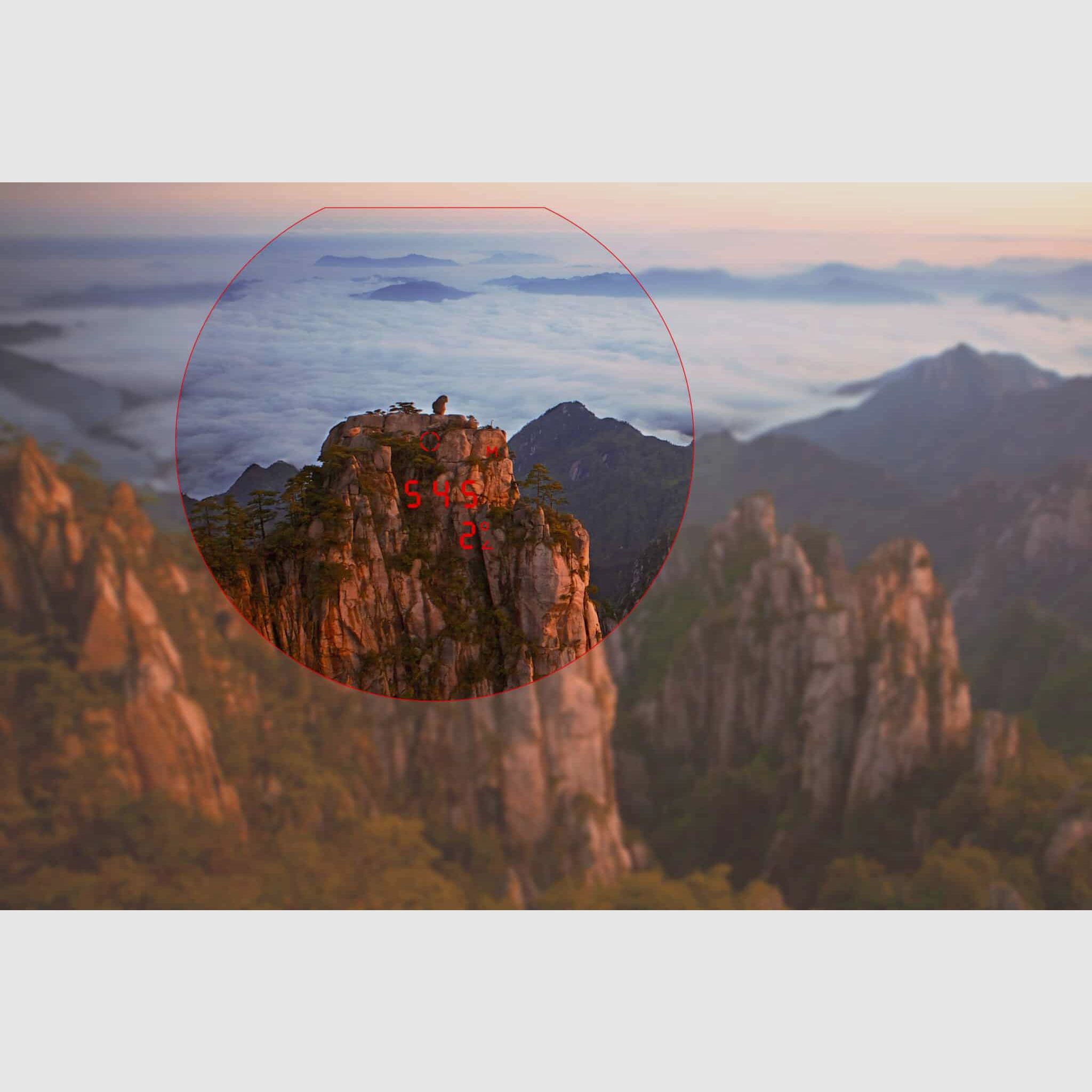 MINOX X-range 10×42 prismáticos con telémetro