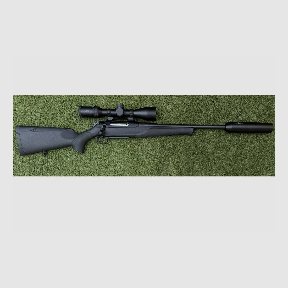 Sauer & Sohn 404 XT avec GPO 2-12x50 et silencieux .308Win