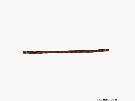 RADAR – LEATHER BELT WITH 7-STRAND BRAID
