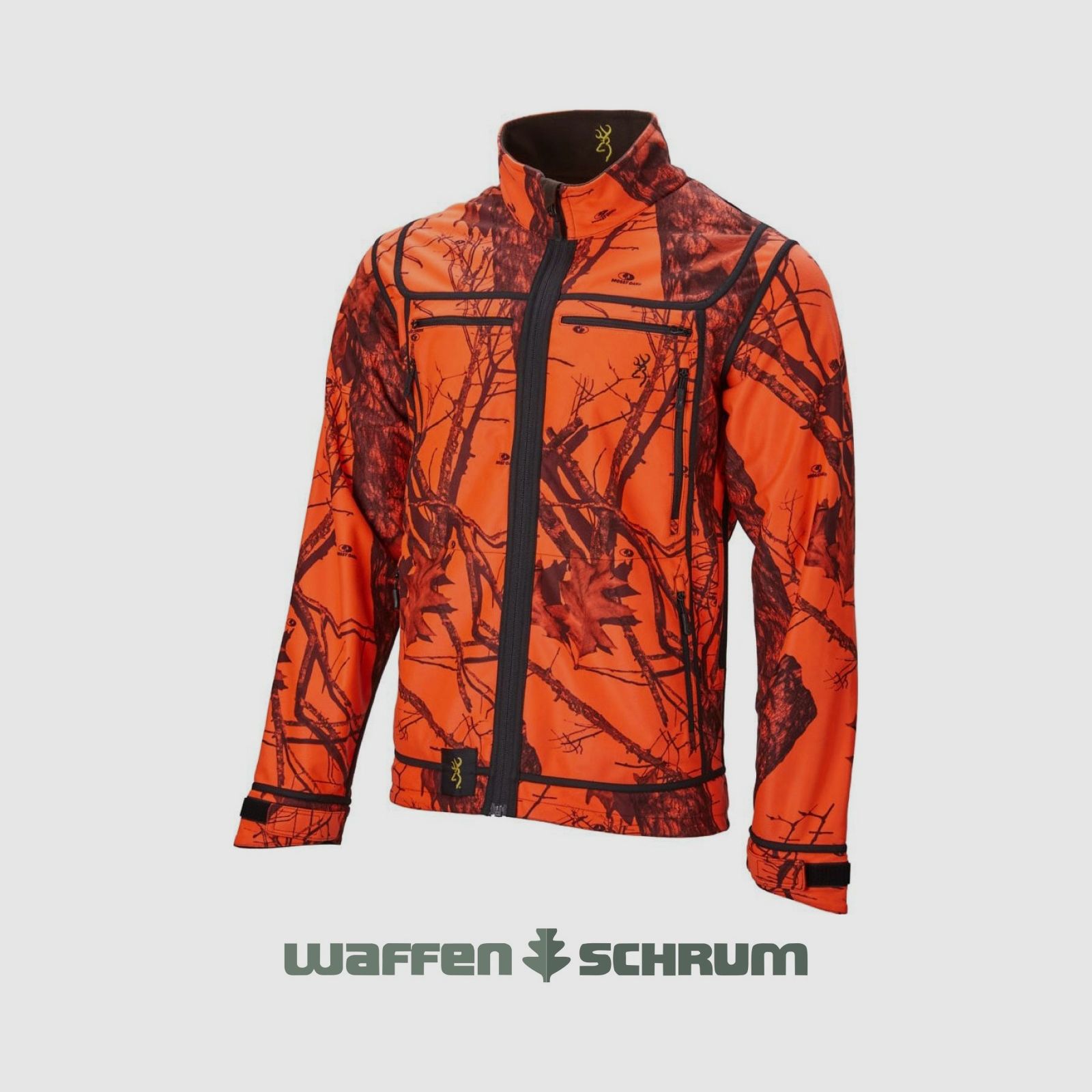 Browning Softshelljacke Ultimate Activ Brown-Moblaze