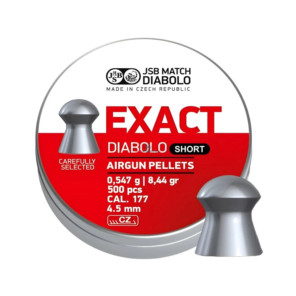 Śrut JSB Exact Short Diabolo 4,52mm. / 500 szt.