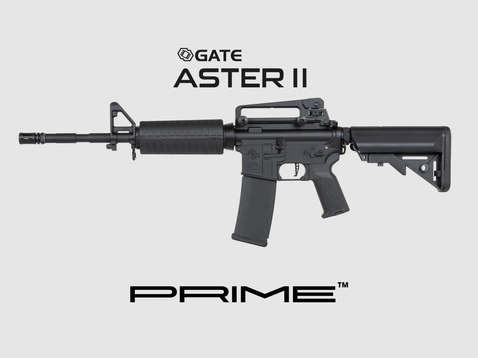 SA-P01 PRIME S-AEG mit ASTERII Bluetooth E.T.U, Dark Matter 27K Brushless Motor und Speedgears (BK)