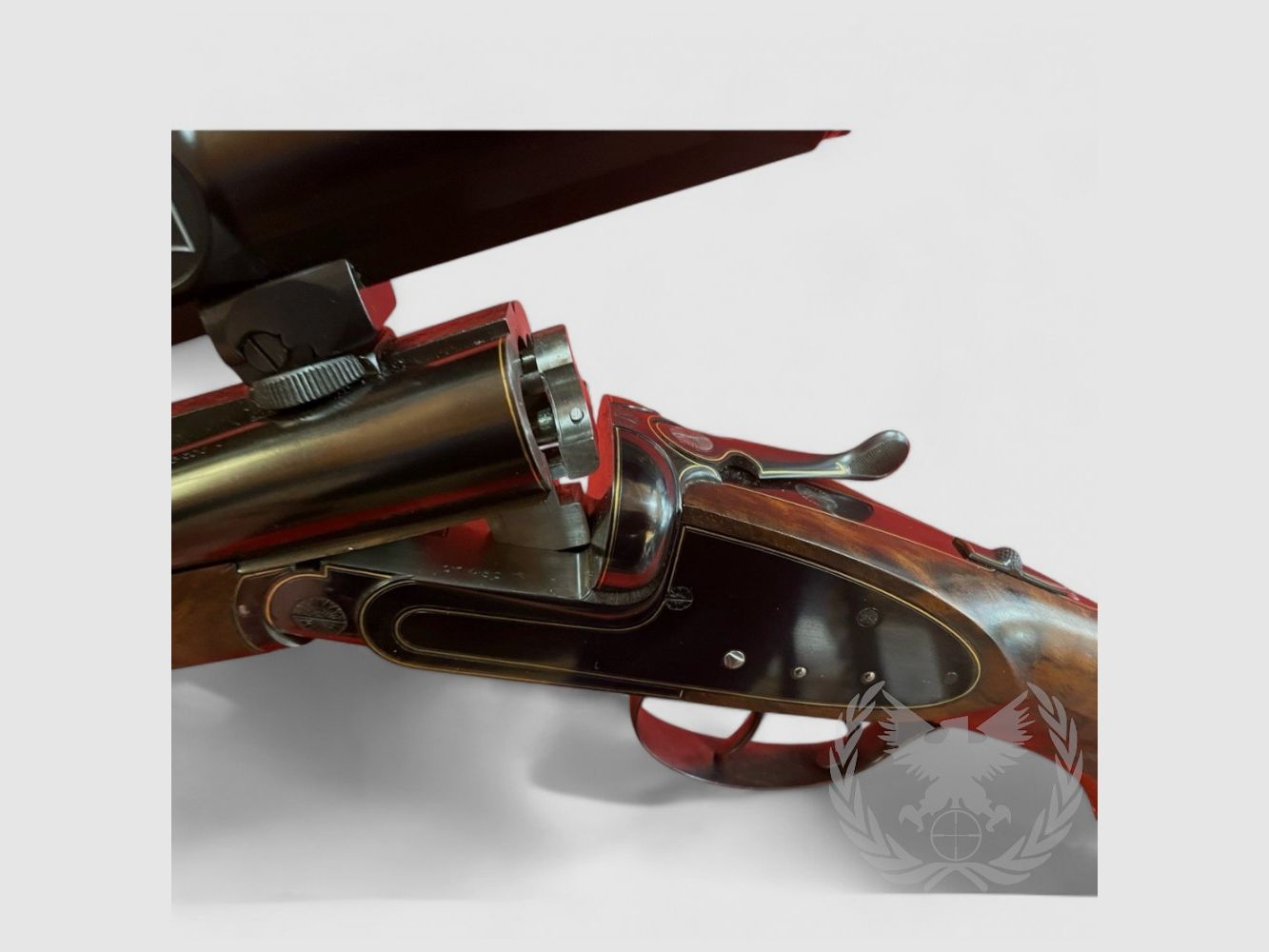 Side-by-side shotgun Menegon Renato Mod. SAVANA 375H&H, image 2 of 10