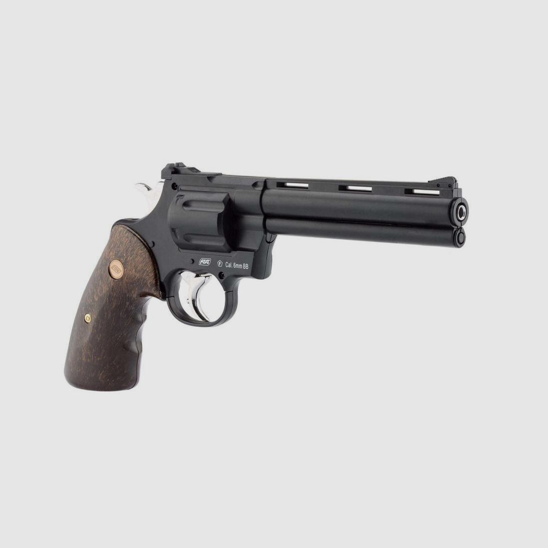 Replik Revolver ASG R 357 Schwarz Gas - Realistisch und Leistungsstark - Für Präzisionsschießen und Freizeit, Bild 2 von 6
