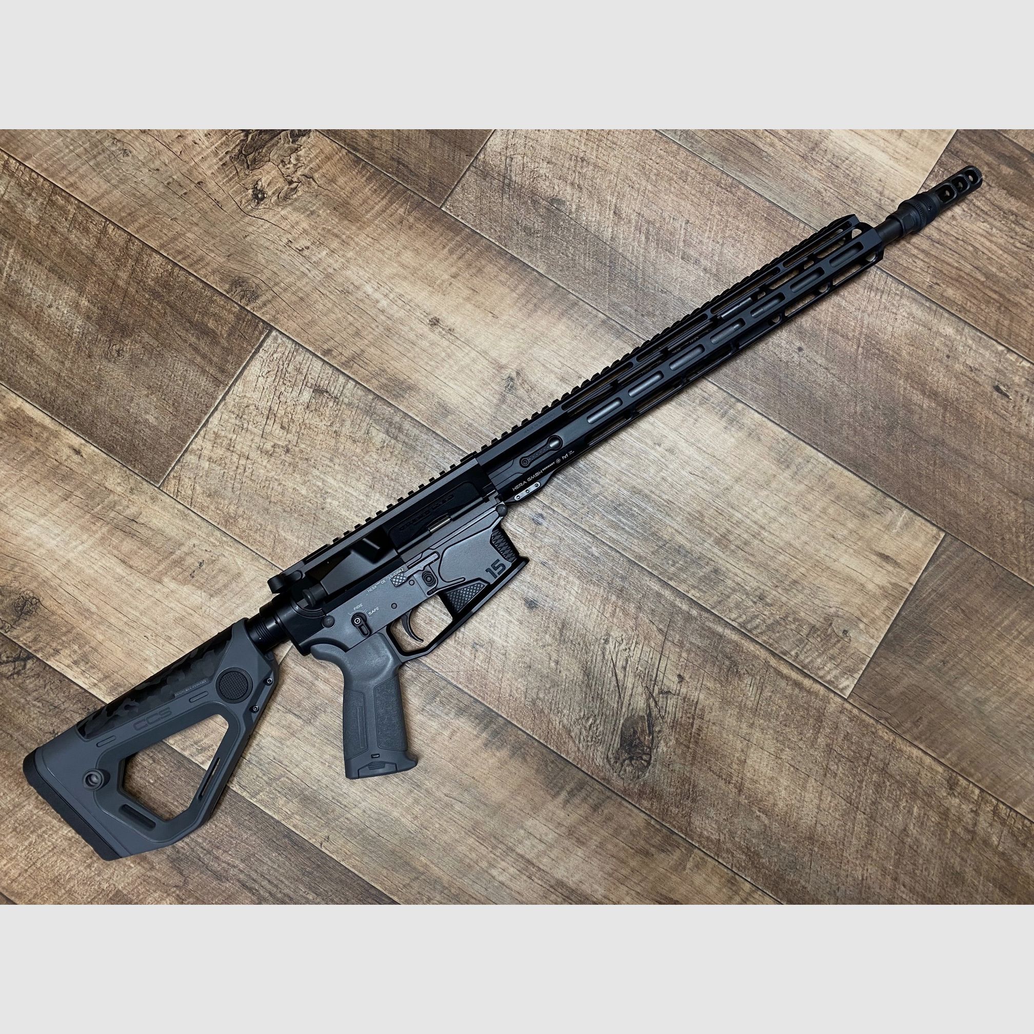 Hera  Arms THE 15TH AR 15 .223rem  Schwarz-Tactical Grey sofort lieferbar