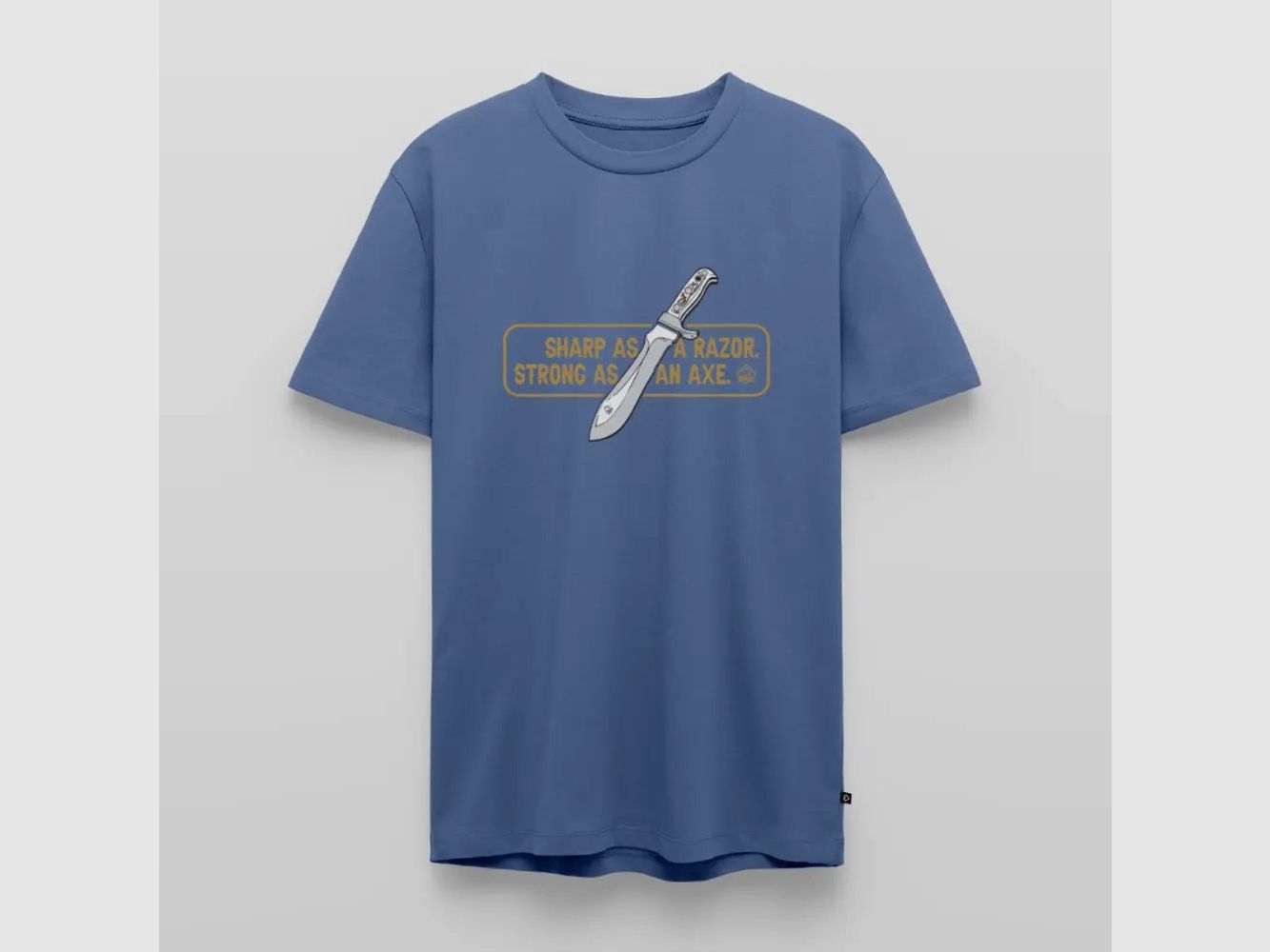 PUMA Men´s Premium T-Shirt "White Hunter Sharp & Strong"