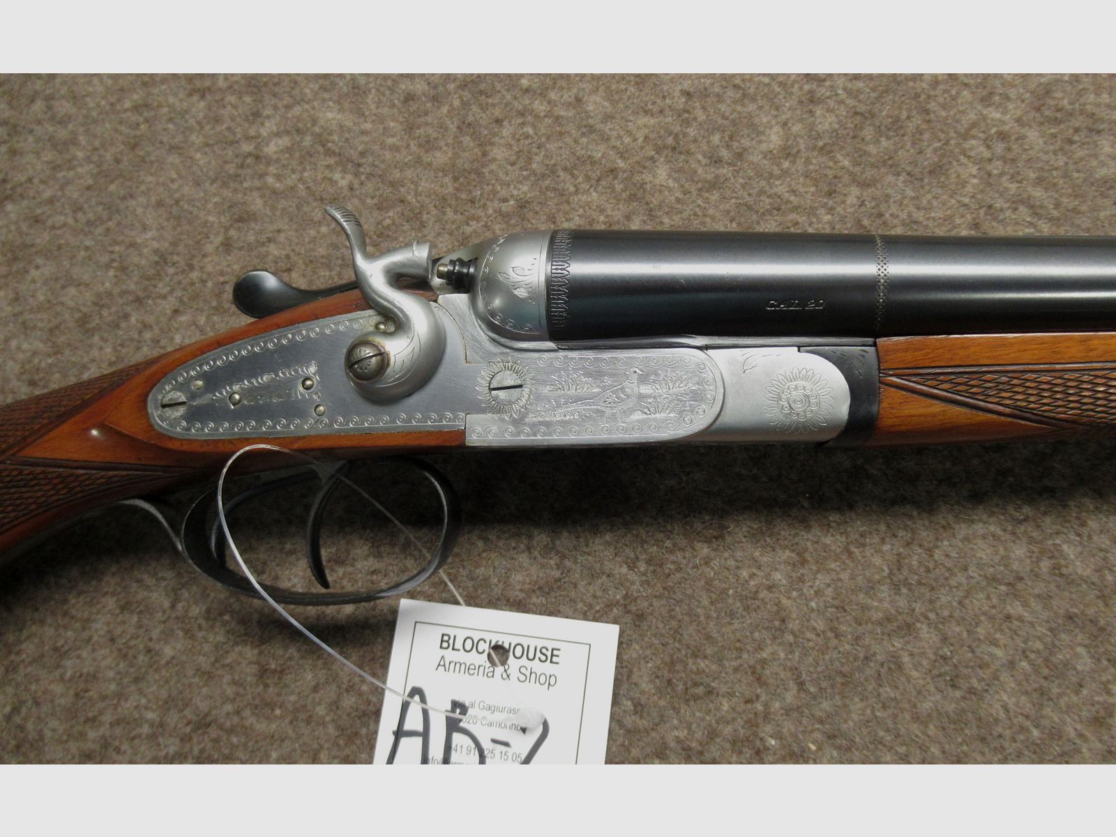 AB-2 BERETTA Querflinte Mod. Monobloc Vittoria Kal. 20/70, Bild 3 von 5