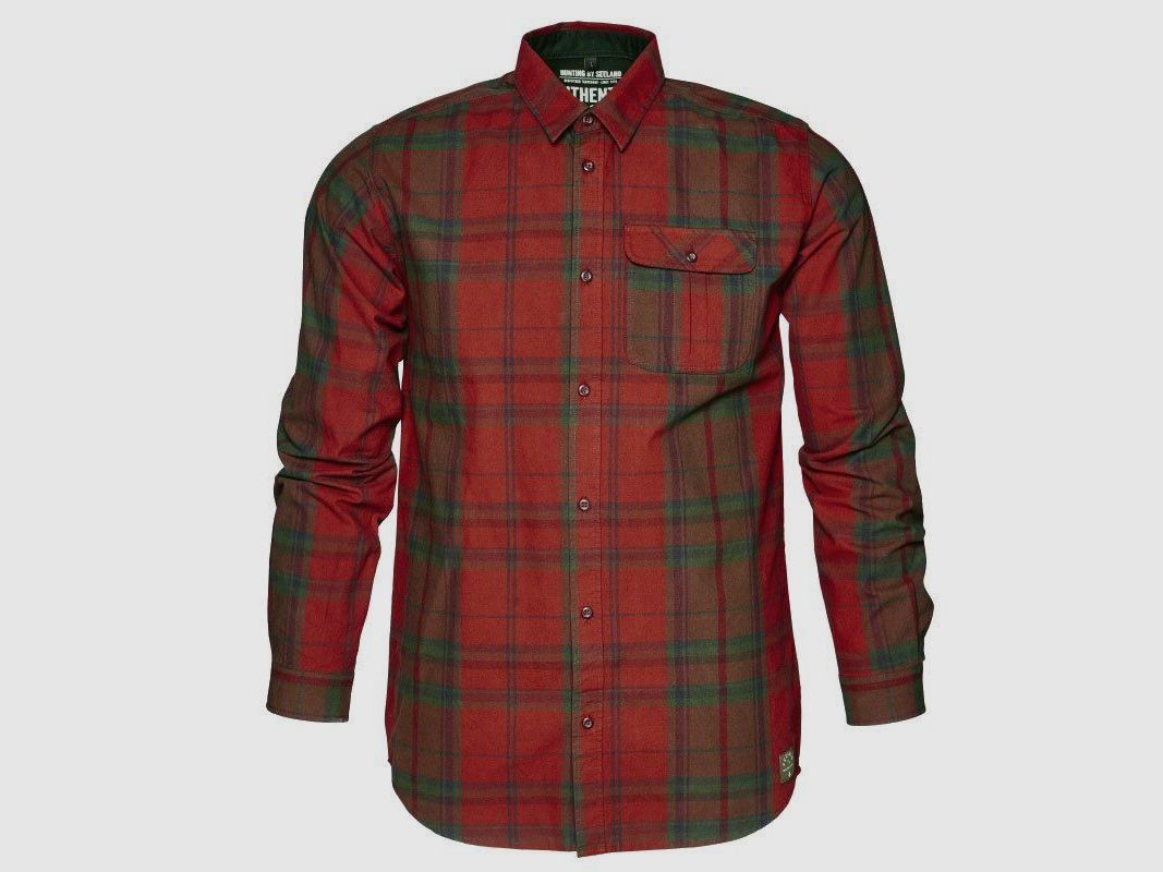 Seeland Conroy Chemise Taille: M, Couleur: Russet Brown Check