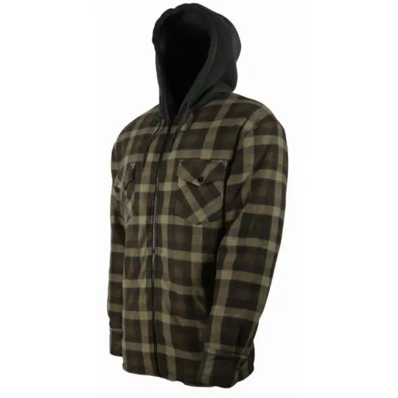 Treeland Sherpa Fleece-Hoodie Braun