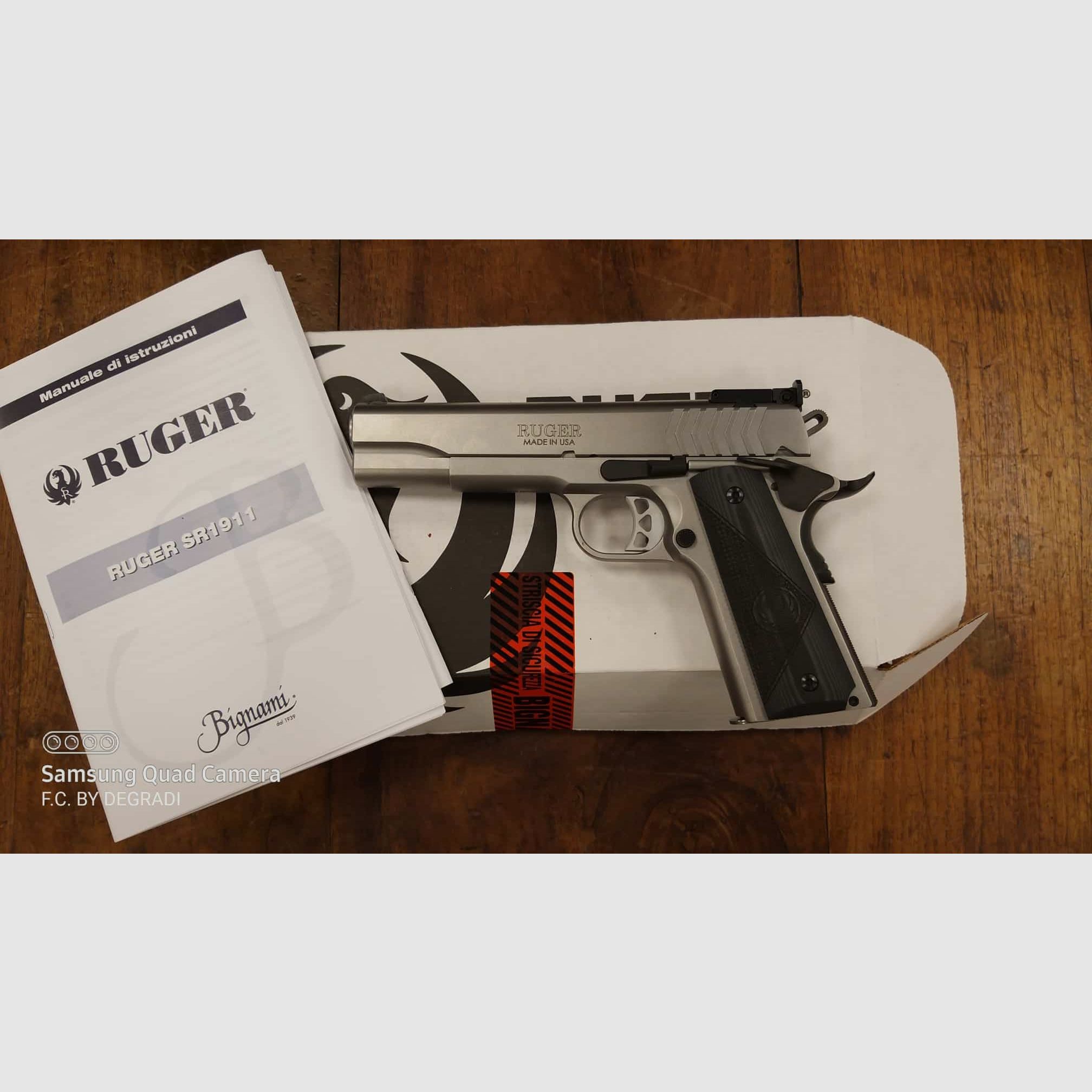 RUGER SR 1911 5” SS 9X21, zdjęcie 1 z 4