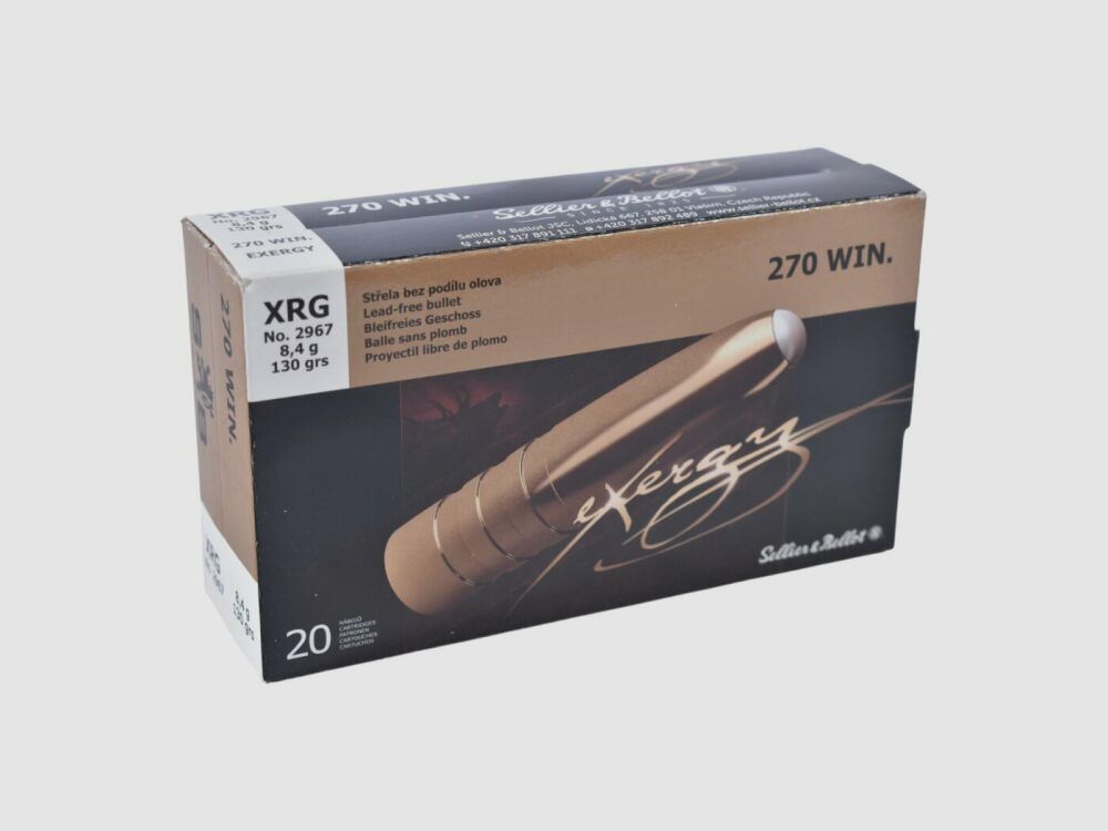 Sellier & Bellot .270 Win XRG 130grs / 8.4g