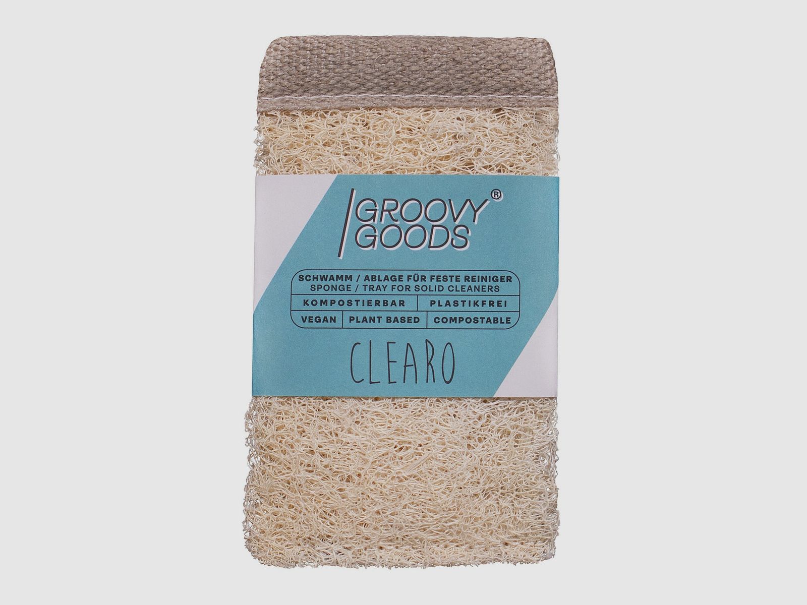 Clearo Spugna Luffa e Supporto per Detergenti Solidi, immagine 2 di 12