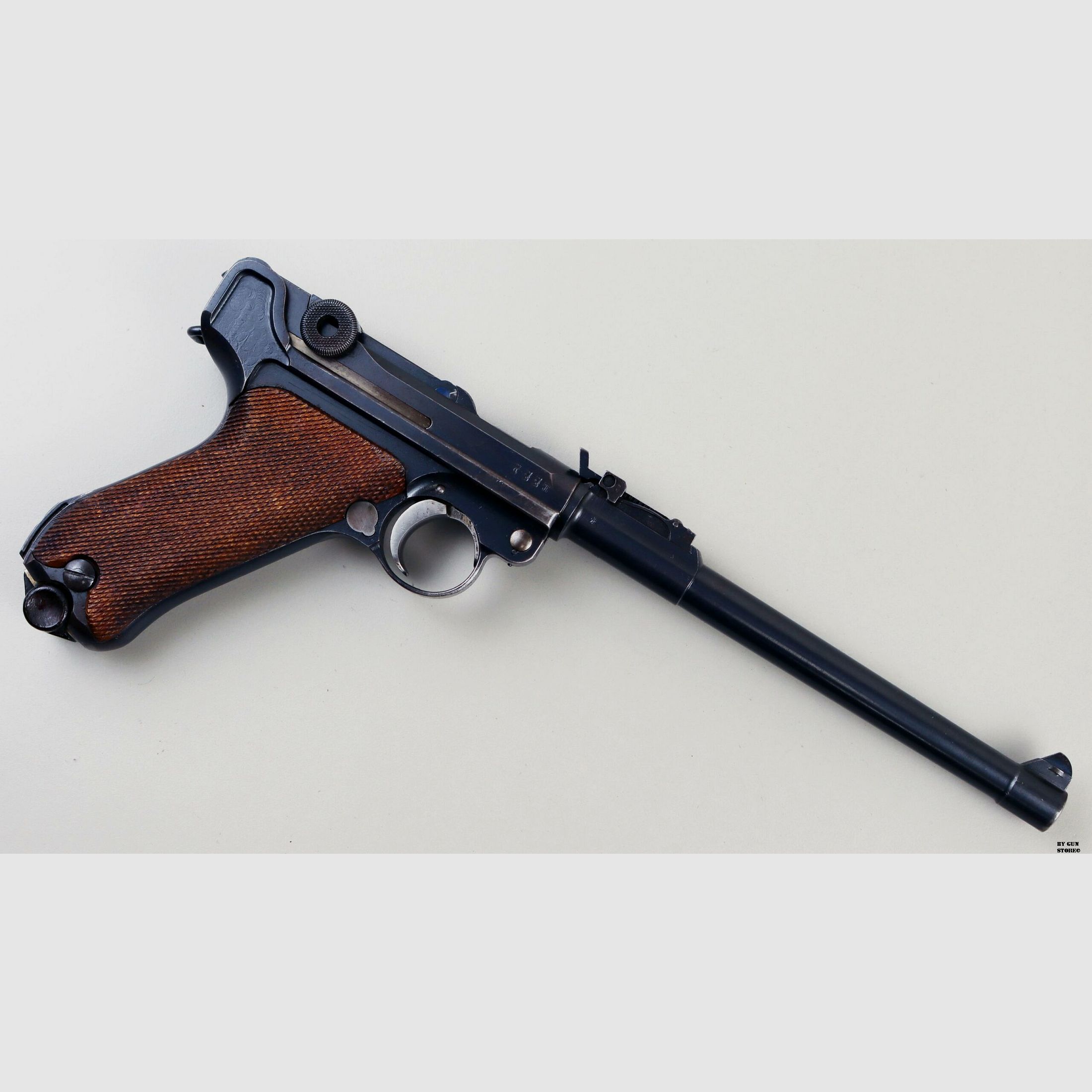 DWM pistool mod. LP08 kal. 9×19 para seriennr. 3698, afbeelding 4 van 21