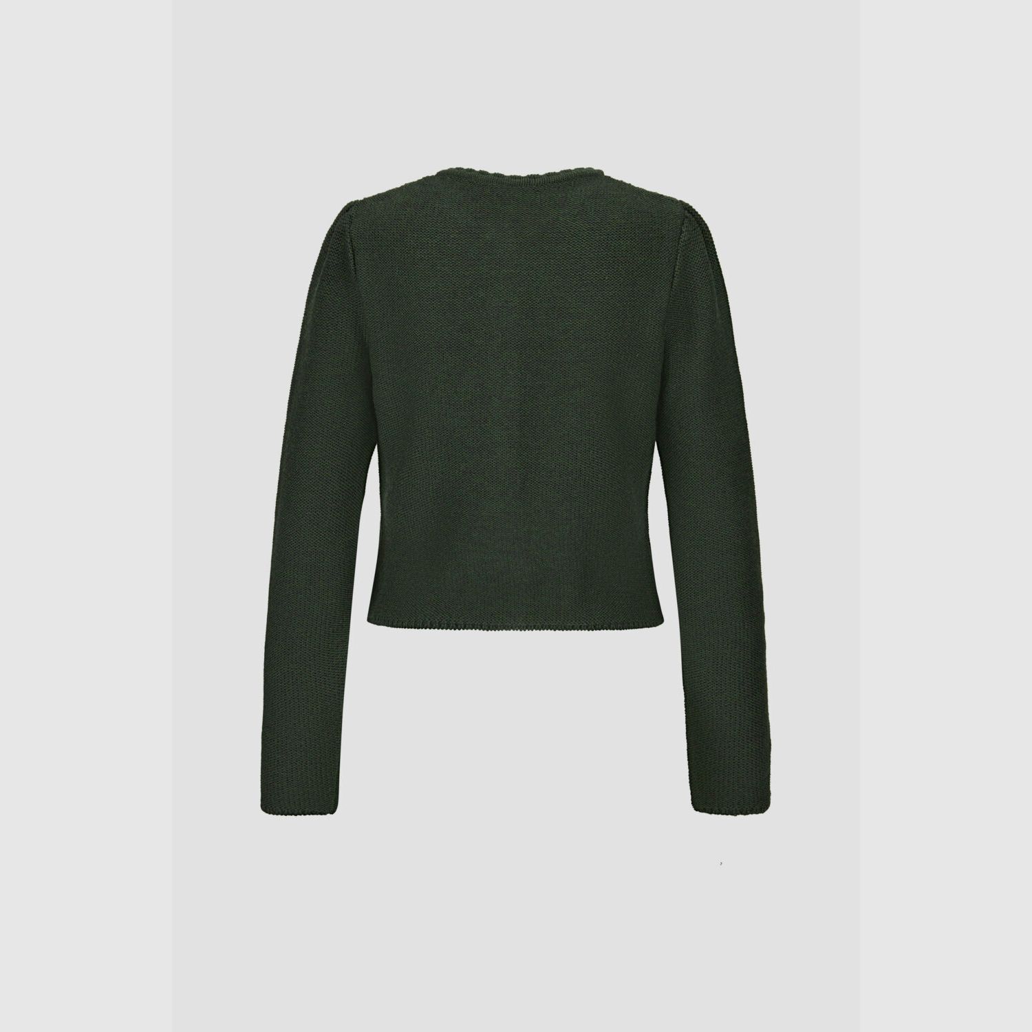 Grazie a Dio Cardigan Trachten in Verde, immagine 2 di 2