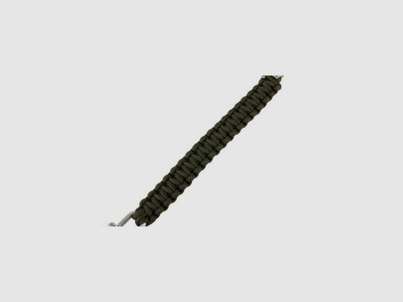 PARACORD Armband 9 Zoll Olive, Bild 3 von 3