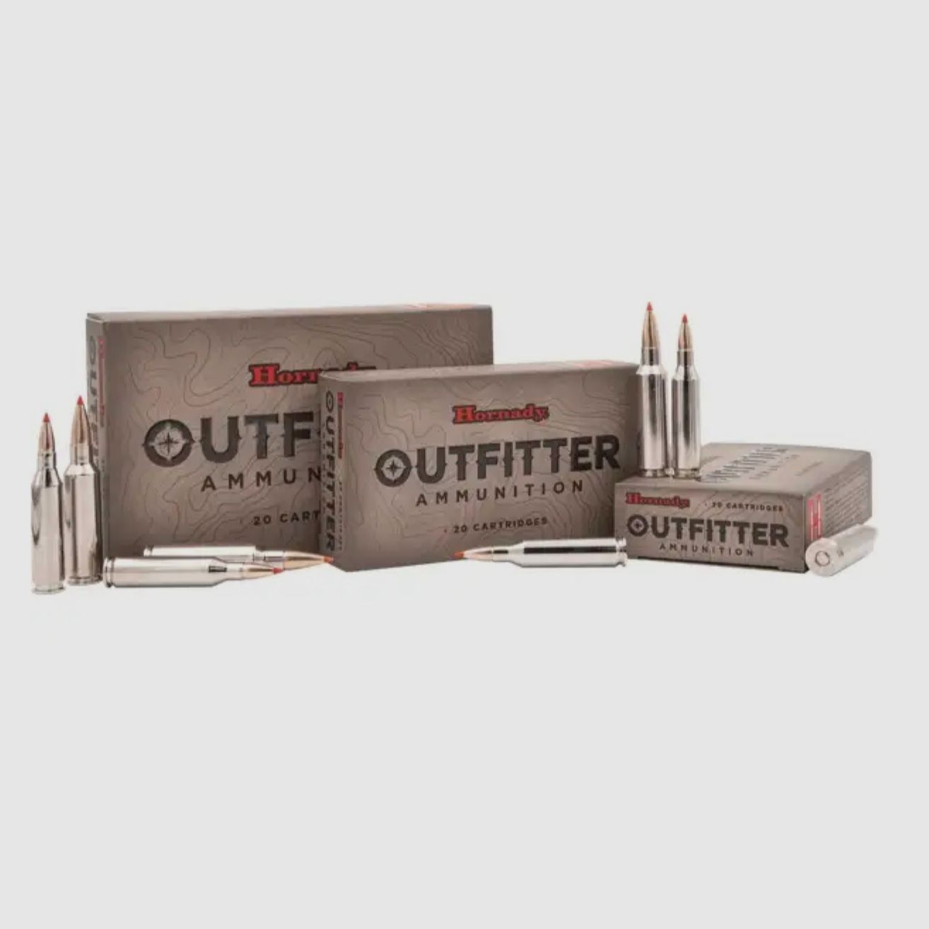 Hornady 811864 Outfitter Ammo CX .30-06 SPRG 180gr sans plomb munitions de carabine