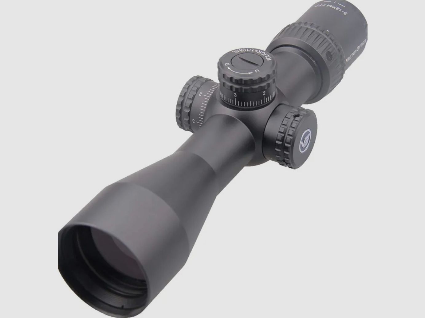 Victor Optics Veyron 3-12x44 Zielfernrohr mit verstellbaren Montagen