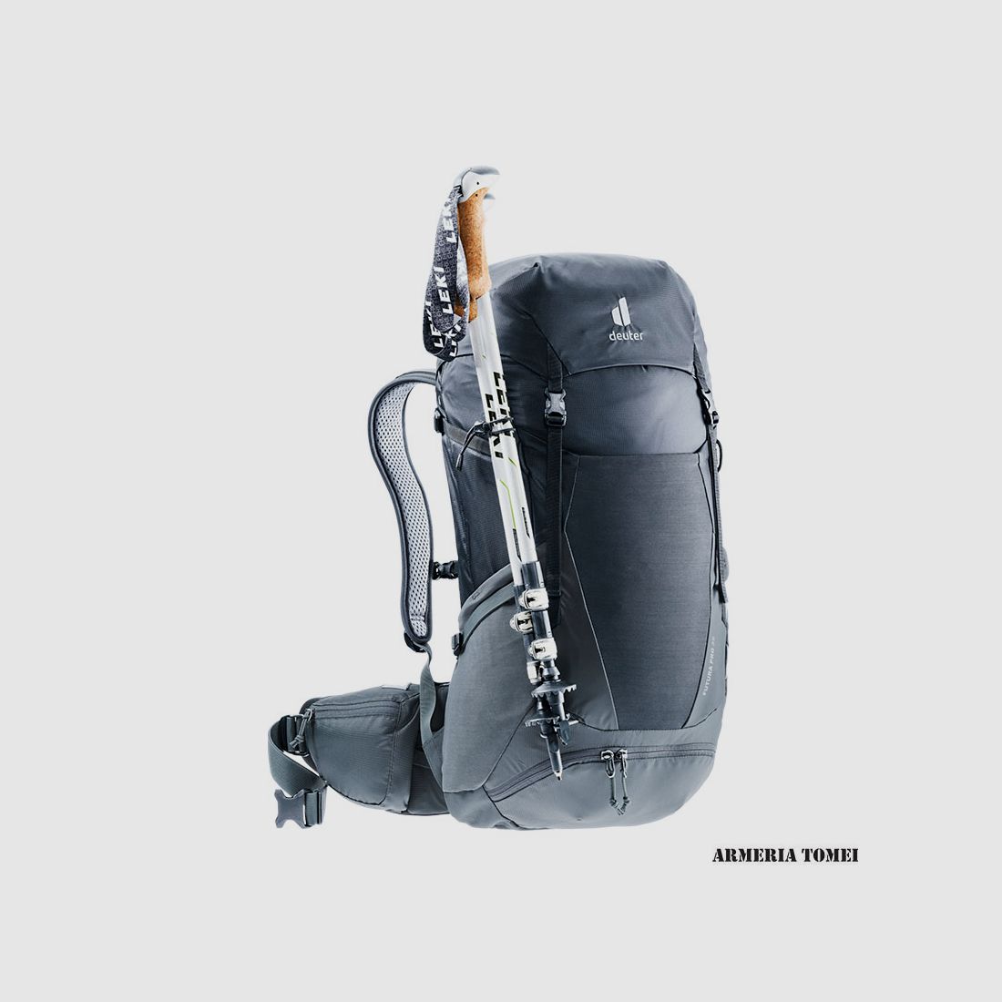 Rucksack – DEUTER – FUTURA PRO 36 schwarz-grafit, Bild 5 von 9