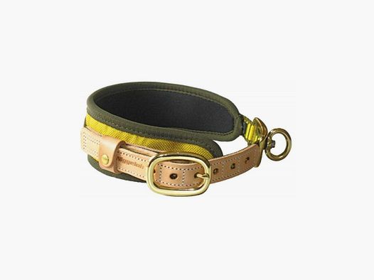 Collier chien de sang Niggeloh jaune fluo