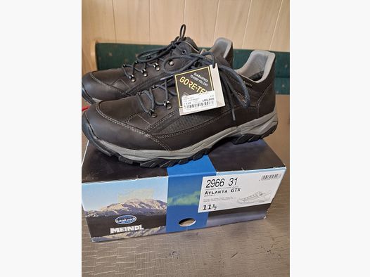 Meindl hiking shoes Atlanta GTX size 46.5
