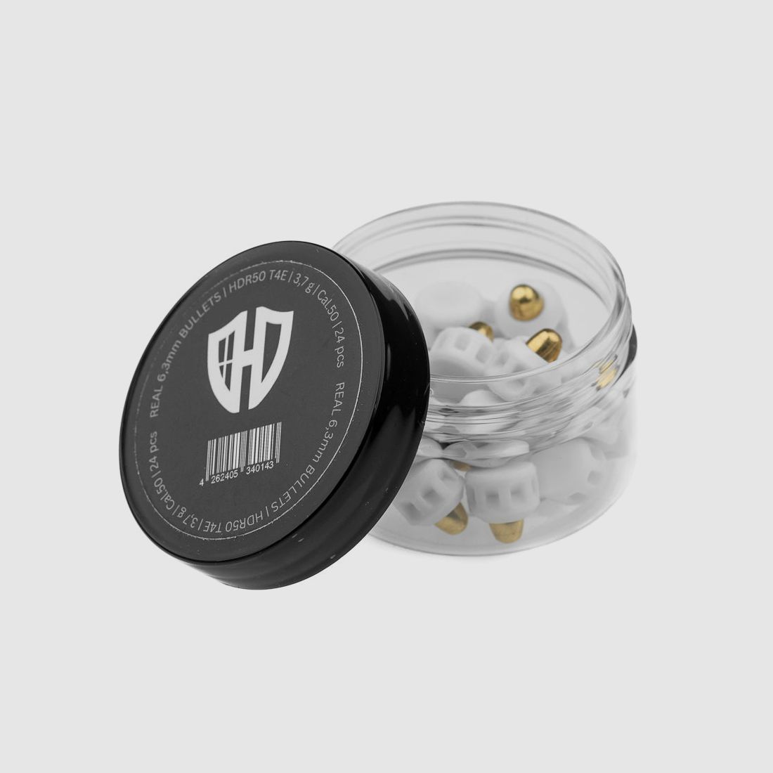 ECHTE 6,3 mm KOGELS | HDR50 T4E | 3,7 g | Kal.50 | 24 stuks