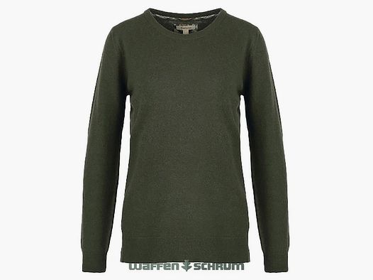 Barbour Pullover Damen Pendle Crew  warm olive/ fawn