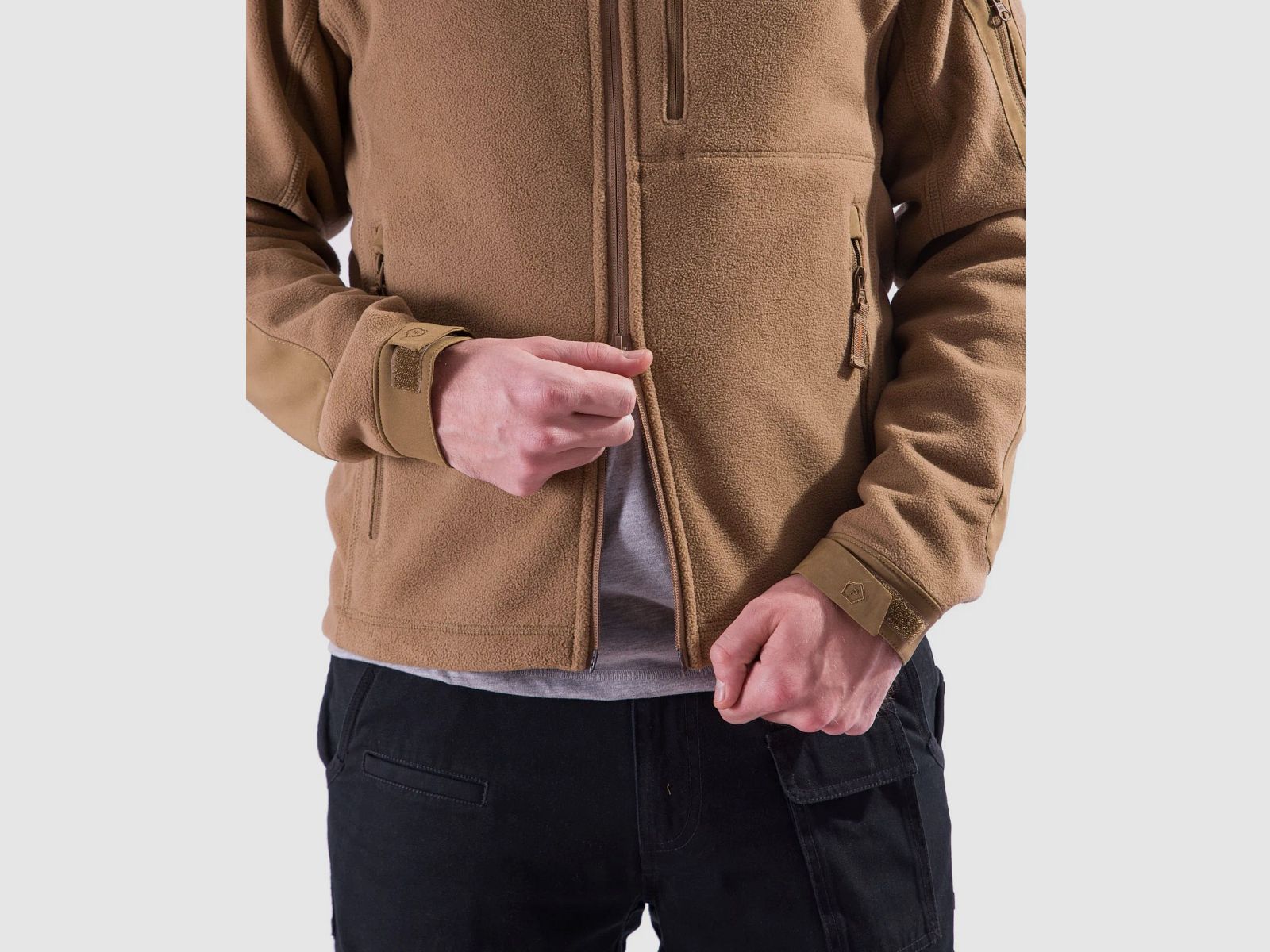 Perseus Fleece Jacket (Black) - Pentagon Tactical, image 2 sur 5