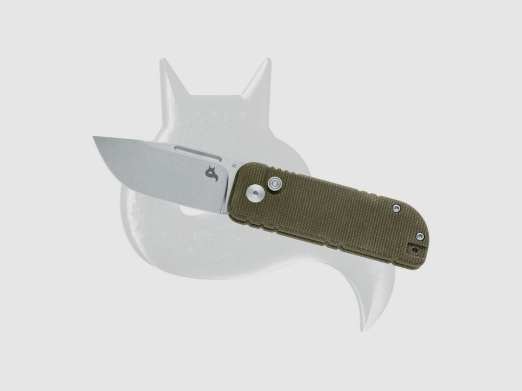 Black Fox Nu- Bowie vert Micarta
